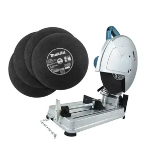 Cortadora de Metal Makita 2414NB 14 Pulgadas 2000W + 5 Discos de Corte