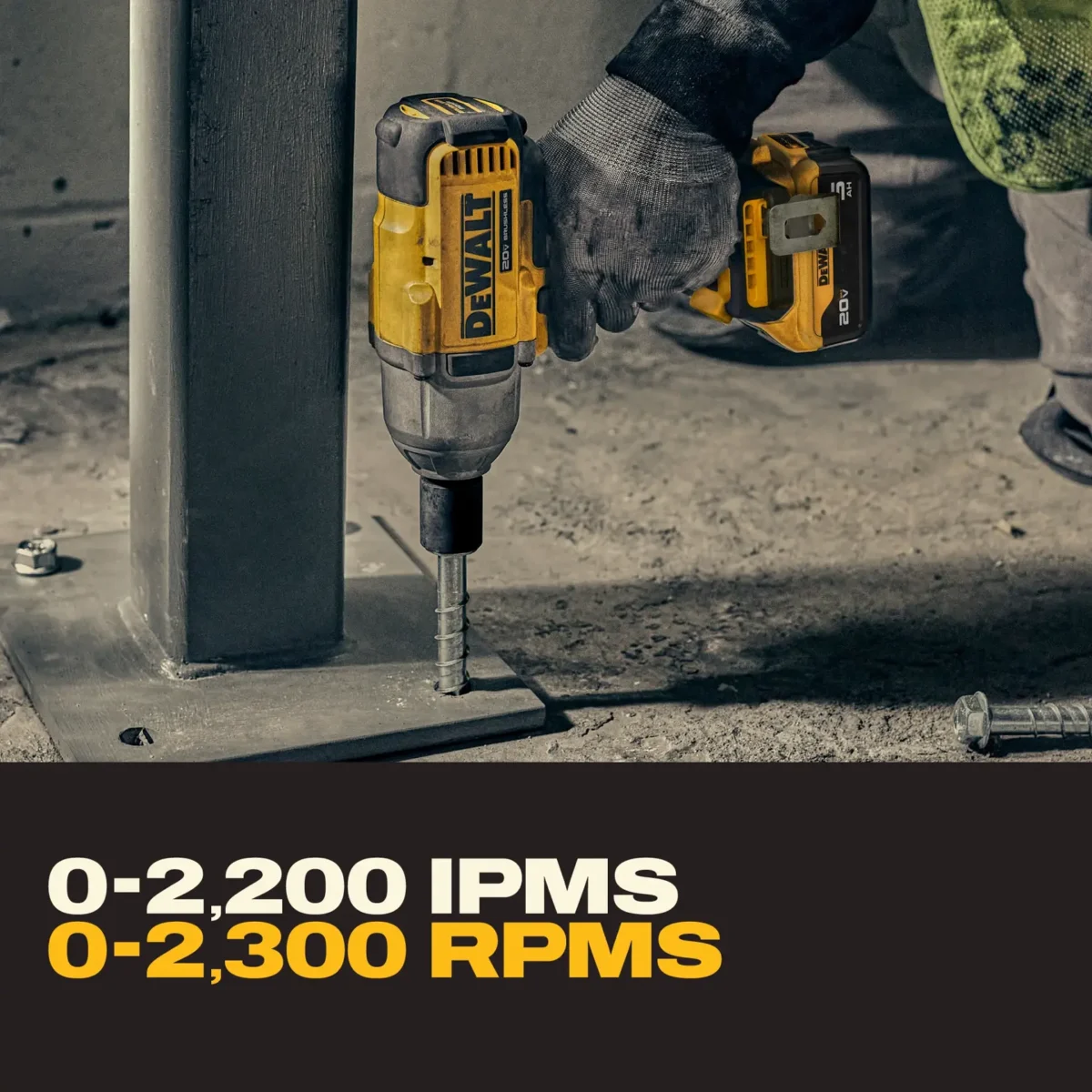 Llave de Impacto Inalámbrica DeWalt DCF900P1 20V MAX XR Brushless 1/2 Pulgada + Batería 5Ah - Image 6