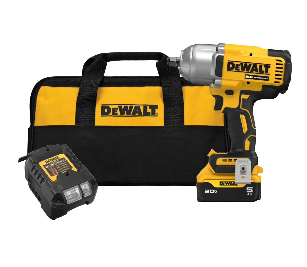 Llave de Impacto Inalámbrica DeWalt DCF900P1 20V MAX XR Brushless 1/2 Pulgada + Batería 5Ah - Image 7