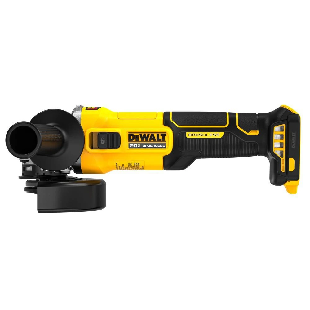 Esmeriladora Angular Inalámbrica DeWalt DCG407B 20V MAX XR Brushless + Batería 9Ah y Cargador - Image 4