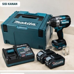 Llave de Impacto Makita TW002GM201 40V XGT Brushless 1/2 Pulgada + 2 Baterías 4Ah