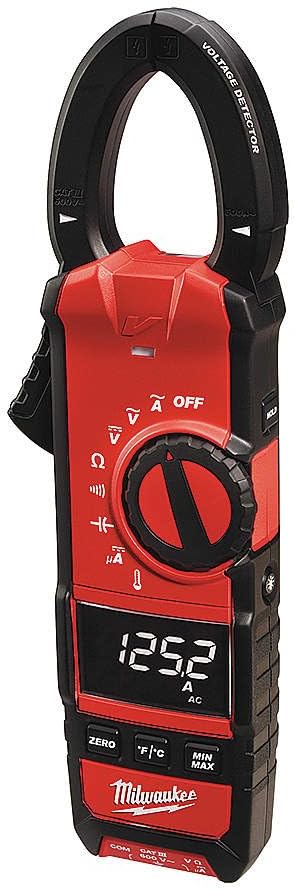 Pinza Amperimétrica Milwaukee True RMS HVAC/R 2236-20, 600A y 600V