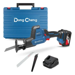 Sierra Sable Inalámbrica DongCheng 20V Brushless DCJF22DM con Batería 4Ah