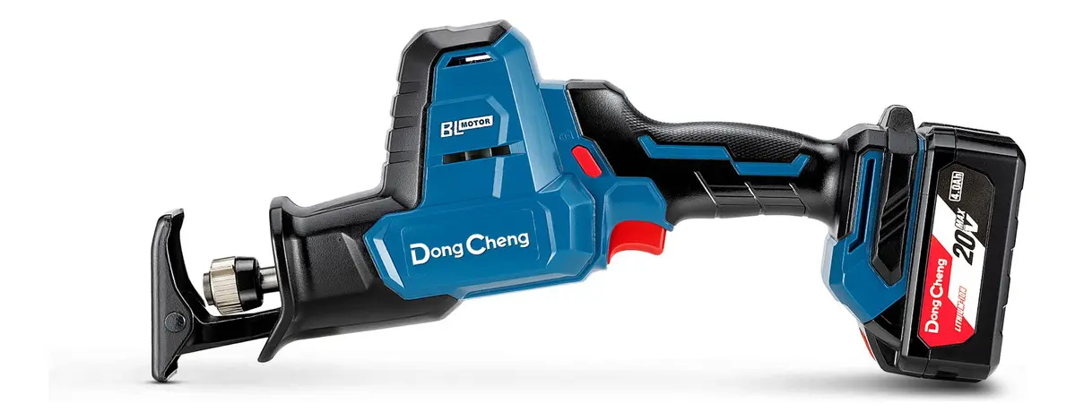 Sierra Sable Inalámbrica DongCheng 20V Brushless DCJF22DM con Batería 4Ah - Imagen 6